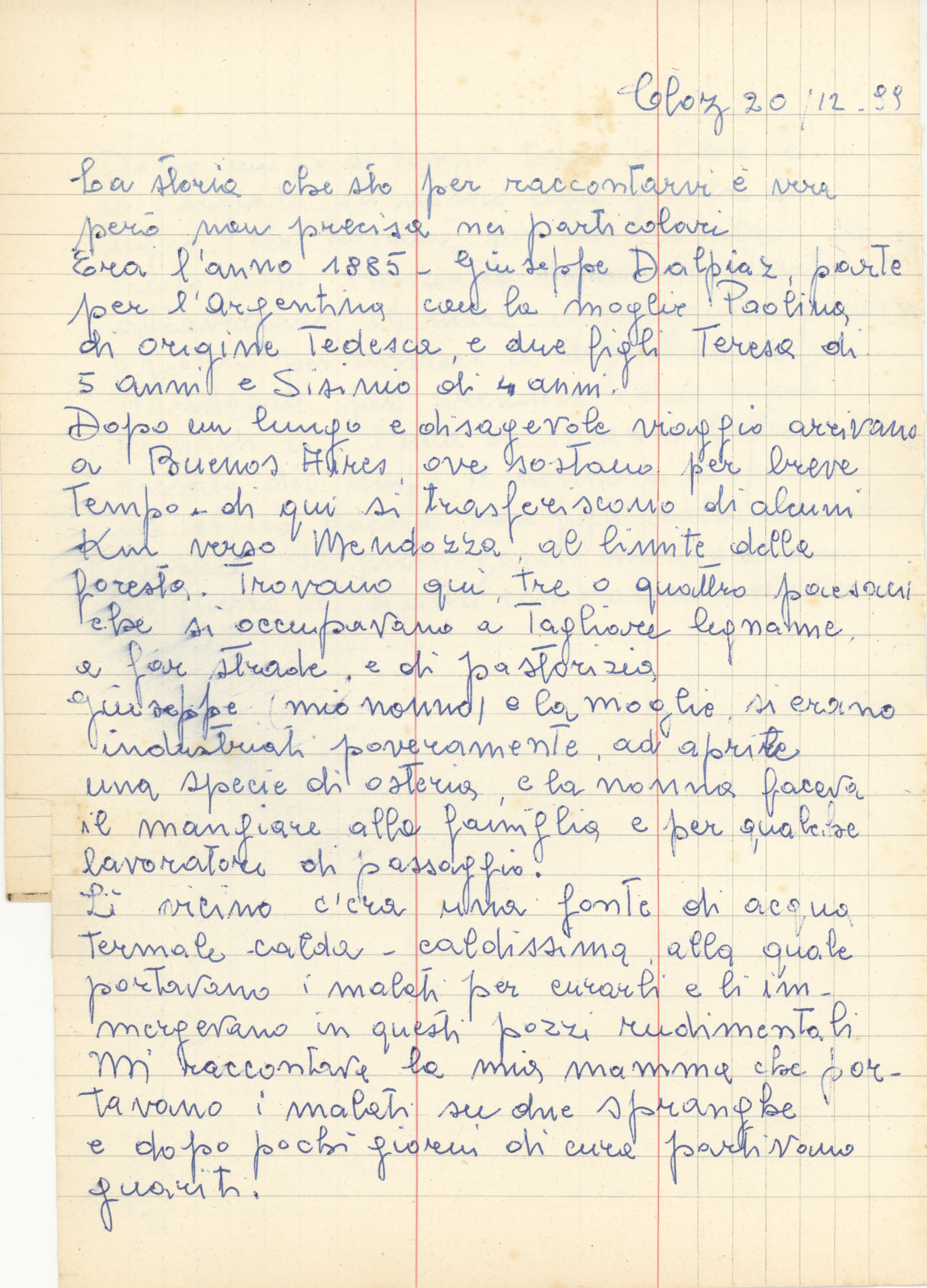 MARIA FRANCH, ACHILLE FRANCH, FRANCESCO FRANCH E VARI